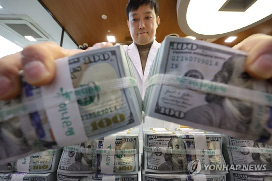 환율. [연합뉴스 자료사진]